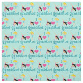 体操が大好き ファブリック (見本)