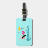 体操が大好き ラゲッジタグ (正面縦)