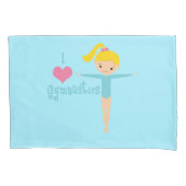 体操が大好き 枕カバー (正面)