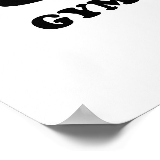 体操が好きだ ポスター (角)