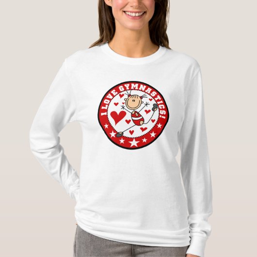 体操が好き Tシャツ (正面)