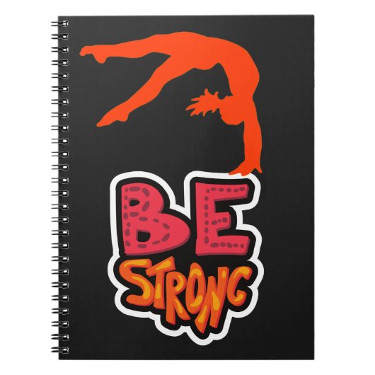 体操が強い ノートブック (正面)