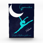 体操が月に向かう フォトブロック (正面)