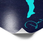 体操が月に向かう フォトプリント            (角)