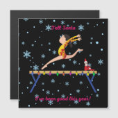 体操でサンタに今年は元気だと伝える (正面/裏面)