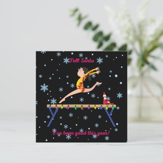 体操でサンタに今年は元気だと伝える (スタンド正面)