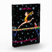 体操でサンタに今年は元気だと伝える フォトブロック (左)