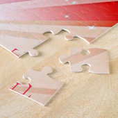 体操でパズルを点灯。 ジグソーパズル (側面)