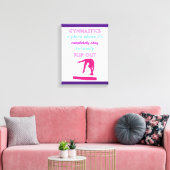 体操で裏返しでいい場所 キャンバスプリント (インサイチュ (リビング))