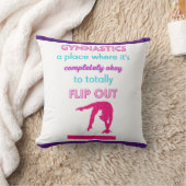 体操で裏返しでいい場所 クッション (ブランケット)