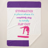 体操で裏返しでいい場所 シェルパブランケット (正面)