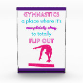 体操で裏返しでいい場所 フォトブロック (正面)