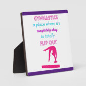 体操で裏返しでいい場所 フォトプラーク (正面)