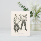 体操とエクササイズ1 ポストカード (スタンド正面)