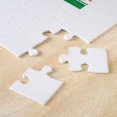 体操とクリスマスが大好き ジグソーパズル (側面)