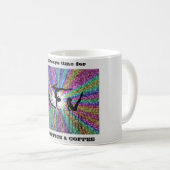 体操とコーヒータイムマグ コーヒーマグカップ (正面右)