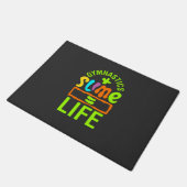 体操とスライム ドアマット (アングル)