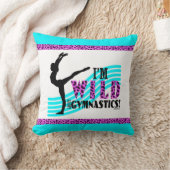 体操について野生 クッション (ブランケット)