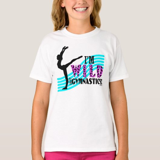 体操について野生 Tシャツ (正面)