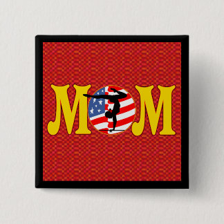 体操のお母さんボタン 缶バッジ
