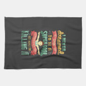 体操のお母さん キッチンタオル (横)