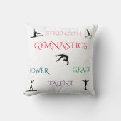 体操のカスタムな投球枕 クッション (正面)