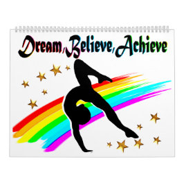 体操のカレ信じンダーを夢見て達成する カレンダー