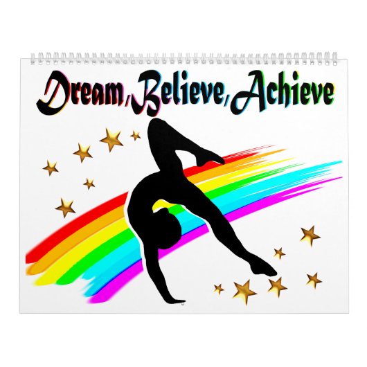 体操のカレ信じンダーを夢見て達成する カレンダー (カバー)