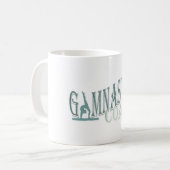 体操のコーチのコーヒー・マグ コーヒーマグカップ (正面左)