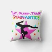 体操のチャンピオンになる訓練 クッション (裏面)