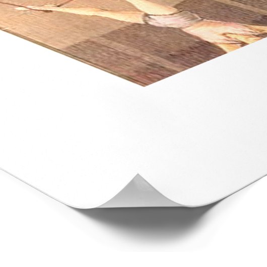 体操のトップユーモア ポスター (角)