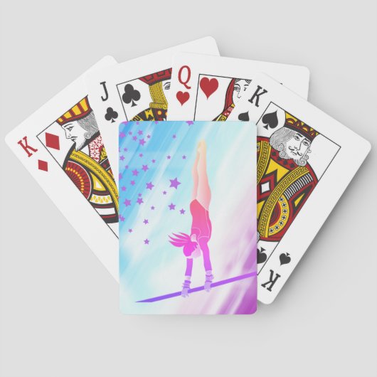 体操のトランプ トランプ (裏面)