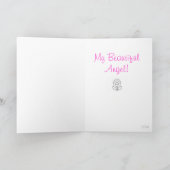 体操のバレンタインデーの挨拶状 シーズンカード (内部)