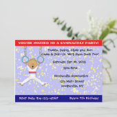 体操のパーティー 招待状 (スタンド正面)