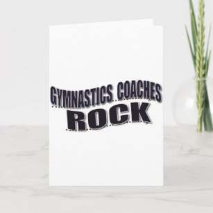体操のメンスコーチの贈り物 カード