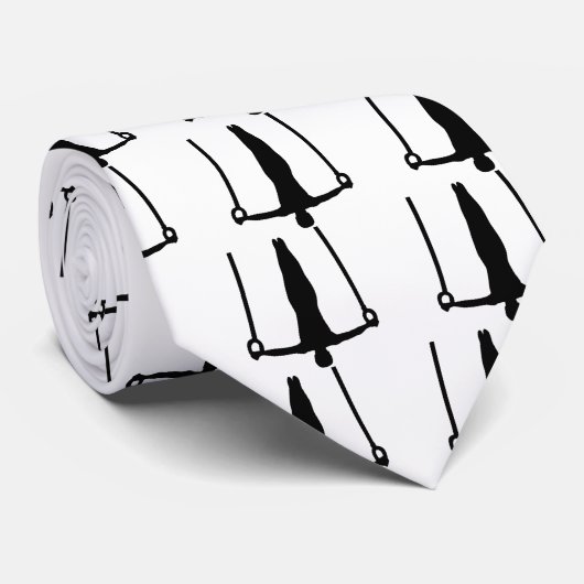 体操のリングや輪 ネクタイ (ロール)