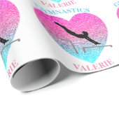 体操の不均一なバー ラッピングペーパー (ロールコーナー)