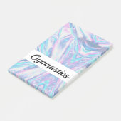 体操の事後記録 ポストイット (アングル)