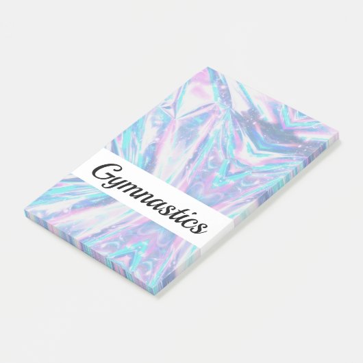 体操の事後記録 ポストイット (アングル)