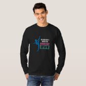 体操の体育館より難しいものを知っている Tシャツ (正面フル)