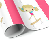 体操の包装紙 ラッピングペーパー (ロールコーナー)