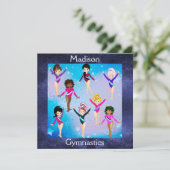 体操の友達：これらの体操選手は私たちに似ている カード (スタンド正面)