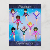 体操の友達:これらの体操選手は私たちに似ている シーズンポストカード (正面)