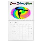 体操の夢を実現する カレンダー (2月 2026)