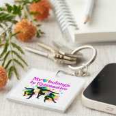 体操の夢 キーホルダー (正面右)