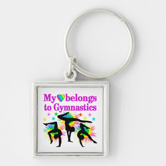 体操の夢 キーホルダー (正面)