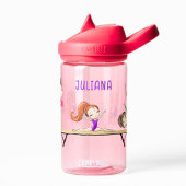 体操の女パーソナライズされたの子 ウォーターボトル