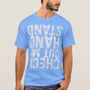 体操の手提げをおもしろい見る Tシャツ
