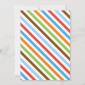 体操の招待状 | 体操の誕生日招待 招待状 (裏面)