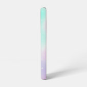 体操の携帯電話ケースと体操選手の名前 SAMSUNG GALAXYケース (左側面)